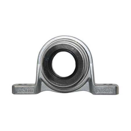 Ami Bearings SINGLE ROW BALL BEARING - 12MM EXTRA NARROW SET SCREW PILLOW BLOCK 2 OPEN COVERS KP001C